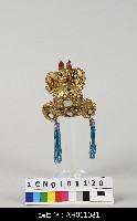 藏品(布袋戲盔帽-武太子盔)的圖片